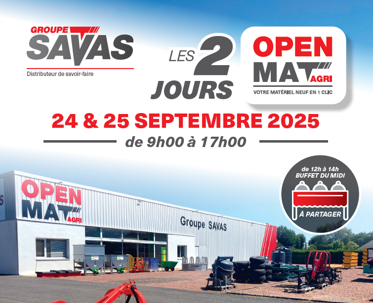 Les 2 jours OPEN MAT AGRI
